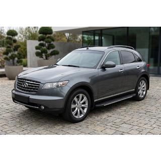 Boční nášlapy Bosphore Grey (2 ks, hliník) Infiniti FX 2003–2008 fotografie 1