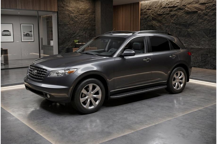 Infiniti FX 2003–2008 Boční nášlapy Bosphore Black (2 ks, hliník) Image