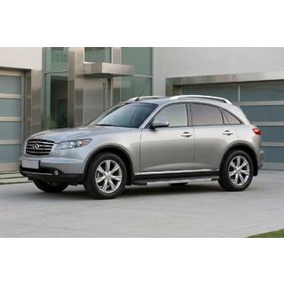 Boční nášlapy Duru (2 ks, hliník) Infiniti FX 2003–2008 fotografie 1