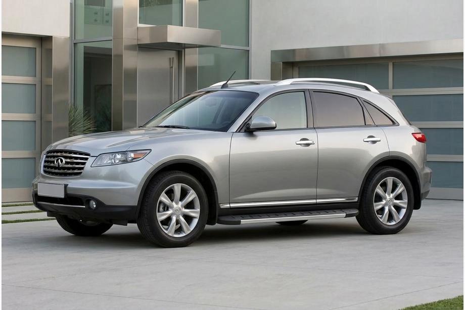 Infiniti FX 2003–2008 Boční nášlapy Duru (2 ks, hliník) Image