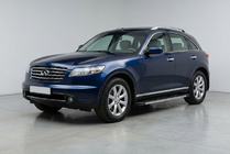 Infiniti FX 2003–2008 Boční nášlapy Maya V1 (2 ks, hliník) fotografie 1