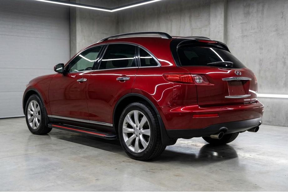 Infiniti FX 2003–2008 Boční prahy Maya Red (2 ks, hliník) Image