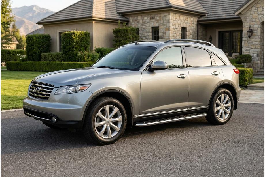 Infiniti FX 2003–2008 Boční nášlapy Maydos V1 (2 ks, hliník) Image