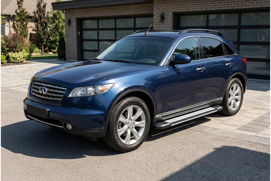 Infiniti FX 2003–2008 Boční nášlapy Rainbow (2 ks, hliník) Image