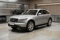 Infiniti FX 2003–2008 Boční nášlapy RedLine (2 ks, hliník) fotografie 1