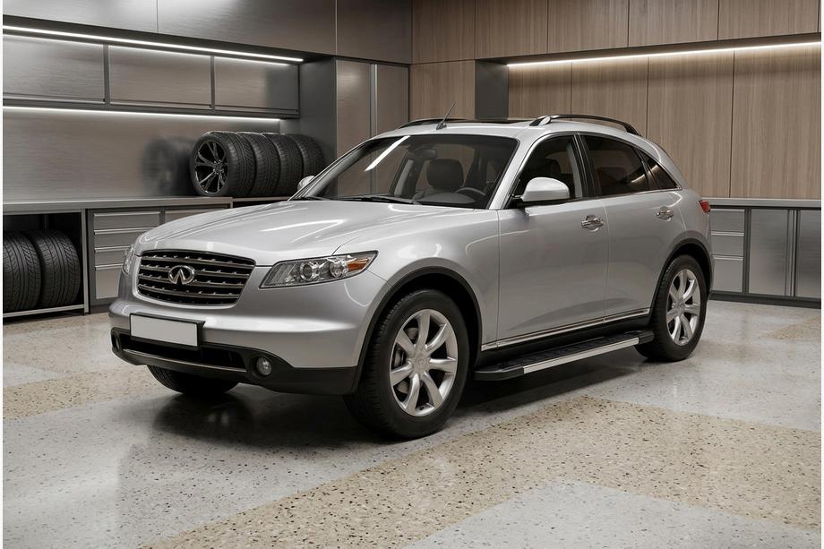 Infiniti FX 2003–2008 Boční nášlapy RedLine (2 ks, hliník) Image