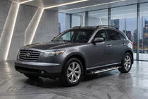 Infiniti FX 2003–2008 Boční nášlapy Sunrise (2 ks, hliník) fotografie 1