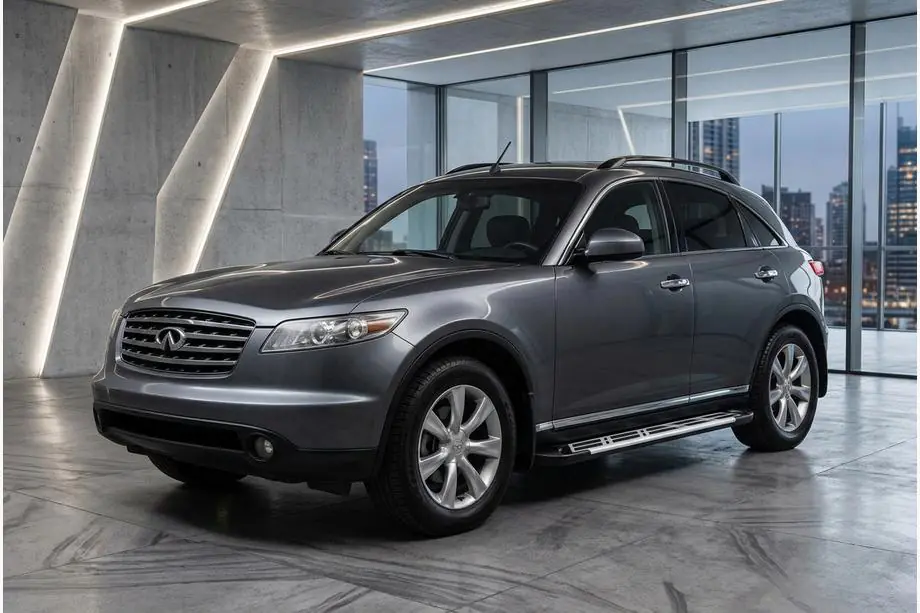 Infiniti FX 2003–2008 Boční nášlapy Sunrise (2 ks, hliník) Image