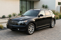 Infiniti FX 2003–2008 Boční nášlapy Tayga Black (2 ks, hliník) fotografie 1