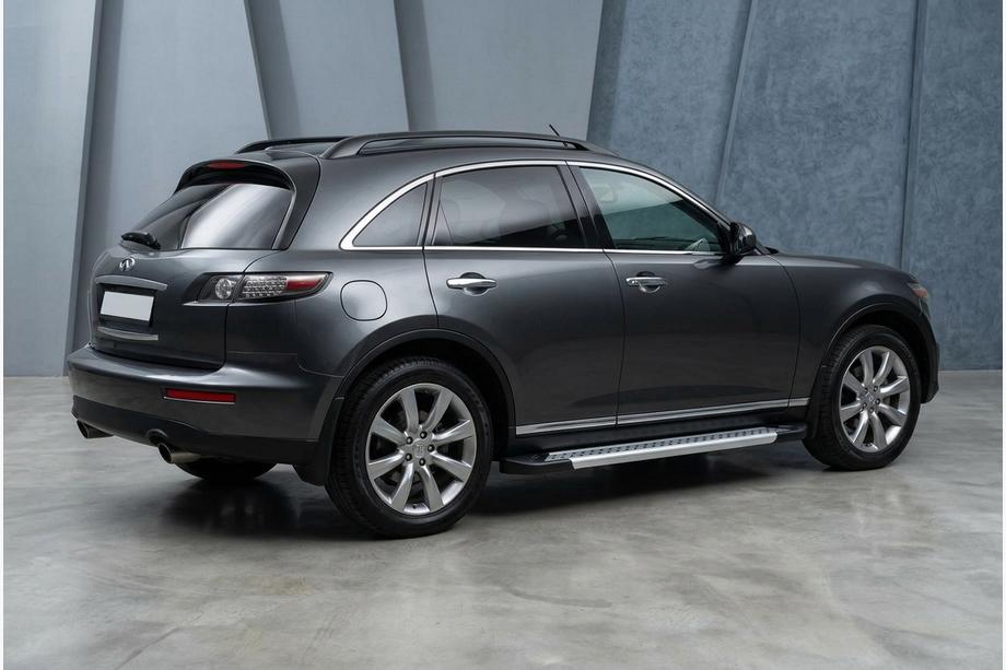 Infiniti FX 2003–2008 Boční nášlapy Vision New Grey (2 ks, hliník) Image