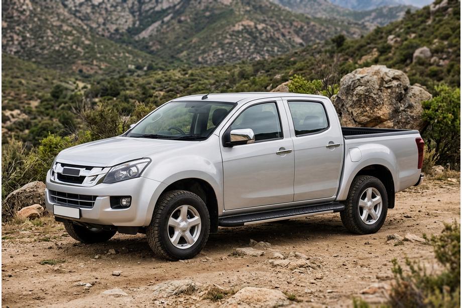 Isuzu D-Max 2011–2019 Boční nášlapy Bosphore Grey (2 ks, hliník) Image