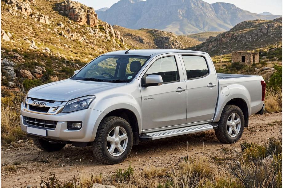 Isuzu D-Max 2011–2019 Boční prahy Maya V2 (2 ks, hliník) Image