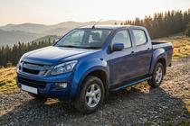 Isuzu D-Max 2011–2019 Boční nášlapy Maya Blue (2 ks, hliník) fotografie 1