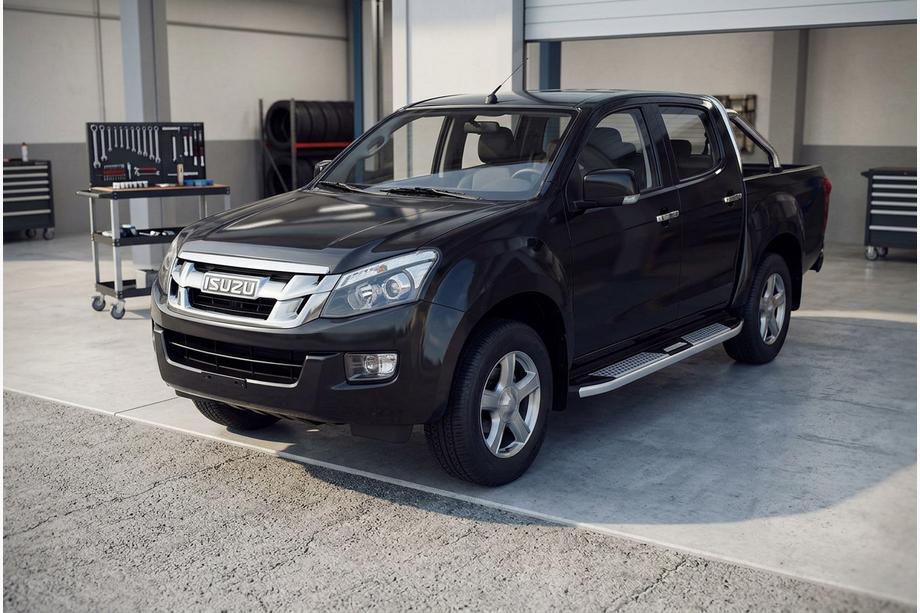 Isuzu D-Max 2011–2019 Boční nášlapy Mevsim Grey (2 ks, hliník) Image