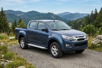 Isuzu D-Max 2011–2019 Boční nášlapy Allmond Grey (2 ks, hliník) fotografie 1