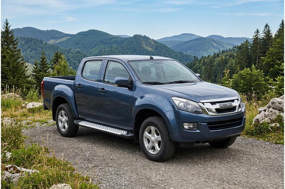 Isuzu D-Max 2011–2019 Boční nášlapy Allmond Grey (2 ks, hliník) Image