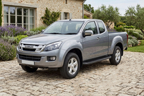Isuzu D-Max 2011–2019 Boční nášlapy Tayga Black (2 ks, hliník) fotografie 1