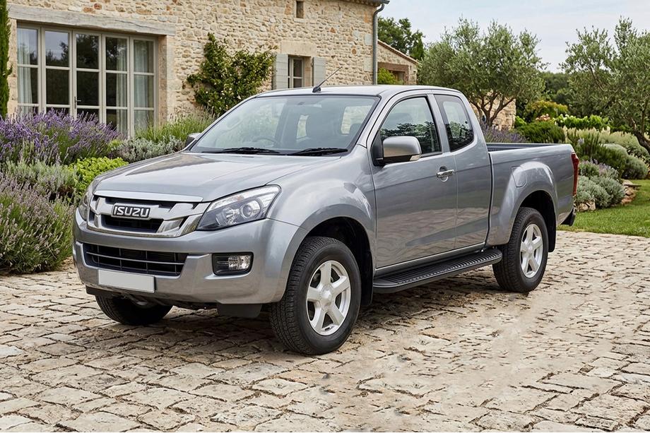 Isuzu D-Max 2011–2019 Boční nášlapy Tayga Black (2 ks, hliník) Image
