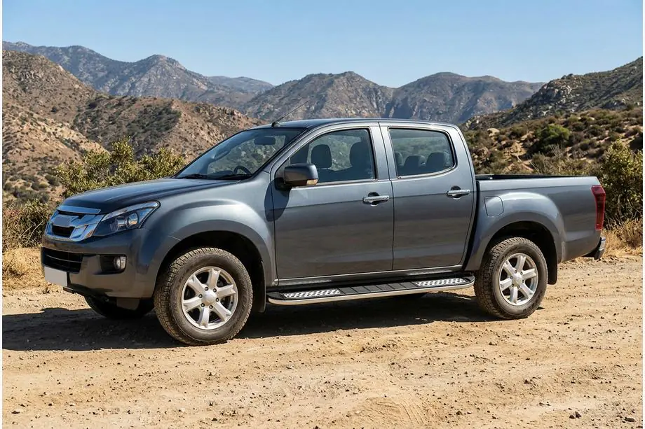 Isuzu D-Max 2011–2019 Boční nášlapy Tayga V2 (2 ks, hliník) Image