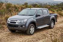 Isuzu D-Max 2011–2019 Boční nášlapy Vision New Grey (2 ks, hliník) fotografie 1