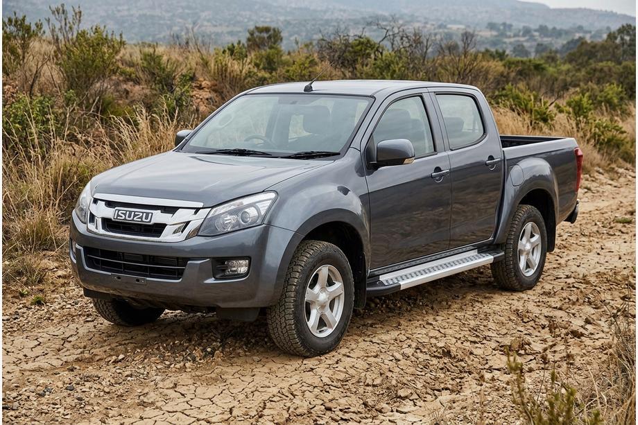 Isuzu D-Max 2011–2019 Boční nášlapy Vision New Grey (2 ks, hliník) Image