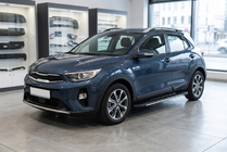 Kia Stonic 2017– Boční nášlapy Bosphorus Grey (2 ks, hliník) fotografie 1