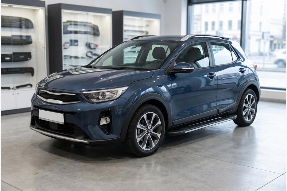 Kia Stonic 2017– Boční nášlapy Bosphorus Grey (2 ks, hliník) Image