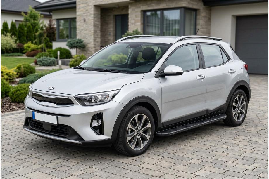 Kia Stonic 2017– Boční prahy Bosphorus Black (2 ks, hliník) Image