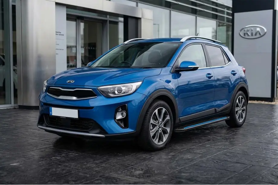 Kia Stonic 2017– Boční nášlapy Maya Blue (2 ks, hliník) Image