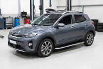 Kia Stonic 2017– Boční nášlapy Maydos V1 (2 ks, hliník) fotografie 1