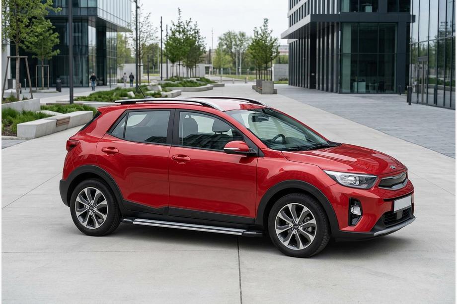 Kia Stonic 2017– Boční nášlapy Rainbow (2 ks, hliník) Image