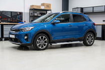 Kia Stonic 2017– Boční nášlapy Mevsim Grey (2 ks, hliník) fotografie 1