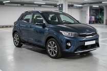 Kia Stonic 2017– Boční nášlapy Tayga Black (2 ks, hliník) fotografie 1