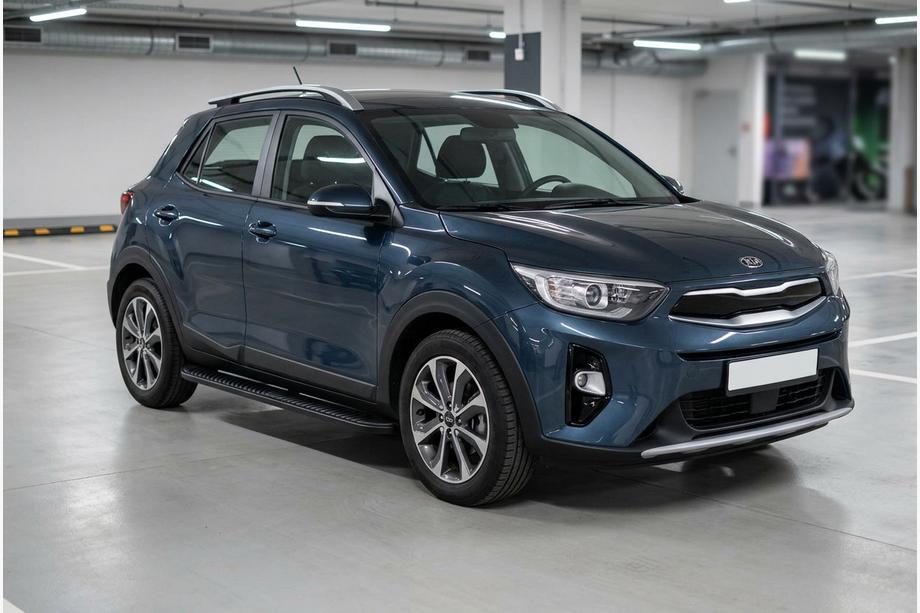 Kia Stonic 2017– Boční nášlapy Tayga Black (2 ks, hliník) Image