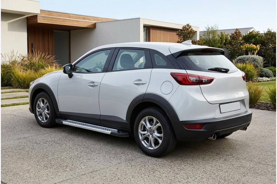 Mazda CX-3 2015– Boční nášlapy Vision New Grey (2 ks, hliník) Fotografie 1