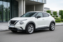 Nissan Juke 2020– Boční prahy Allmond Black (2 ks, hliník) fotografie 1