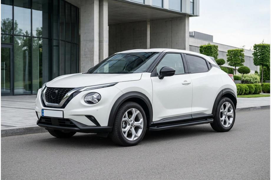 Nissan Juke 2020– Boční prahy Allmond Black (2 ks, hliník) Image