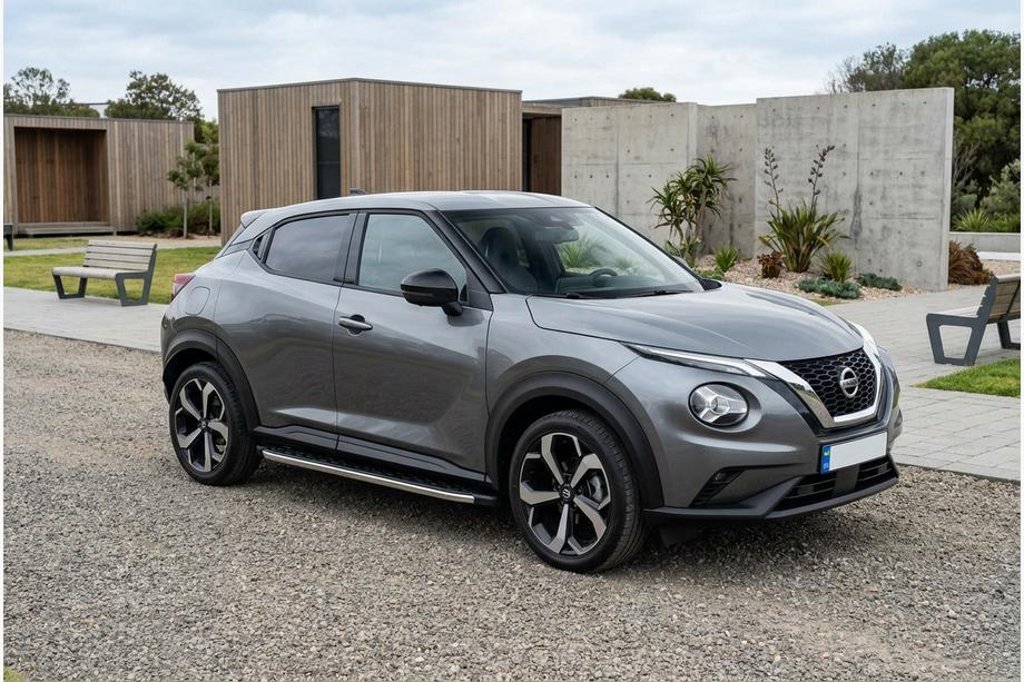 Nissan Juke 2020– Boční nášlapy BlackLine (2 ks, hliník) Image
