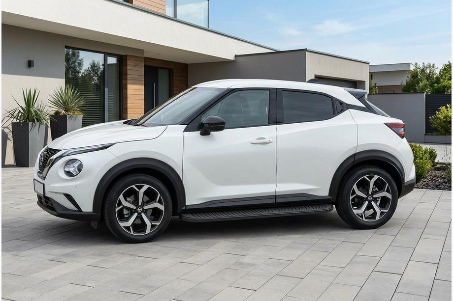 Nissan Juke 2020– Boční nášlapy Tayga Black (2 ks, hliník) Image