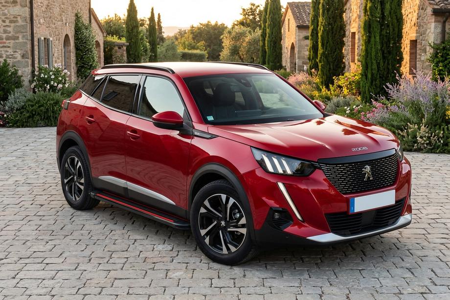 Peugeot 2008 2019– Boční prahy Maya Red (2 ks, hliník) Image