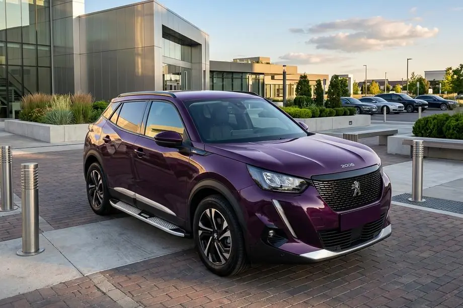 Peugeot 2008 2019– Boční nášlapy Mevsim Grey (2 ks, hliník) Image