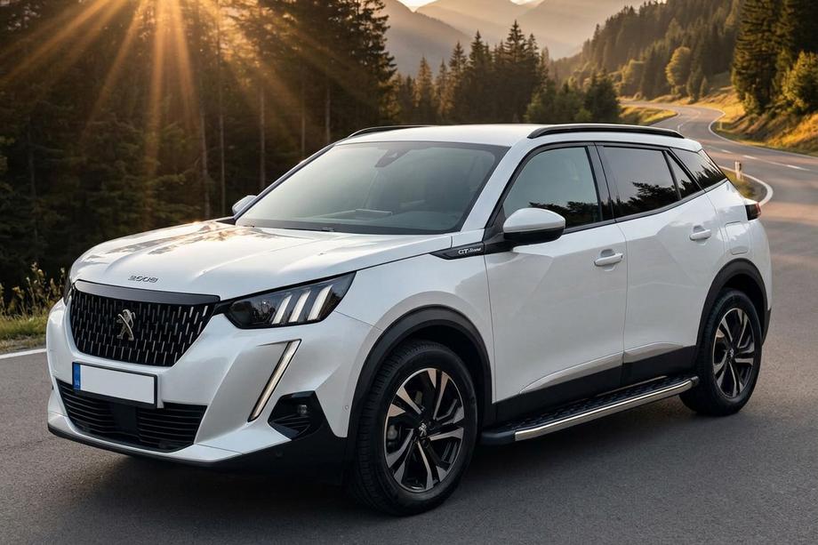 Peugeot 2008 2019– Boční nášlapy BlackLine (2 ks, hliník) Image