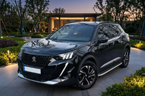 Peugeot 2008 2019– Boční nášlapy Tayga Grey (2 ks, hliník) fotografie 1