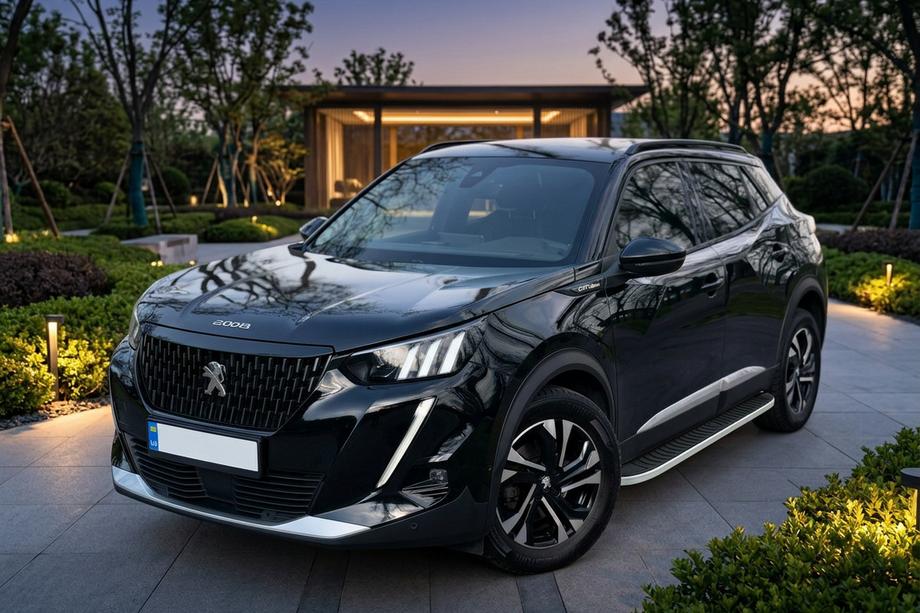 Peugeot 2008 2019– Boční nášlapy Tayga Grey (2 ks, hliník) Image