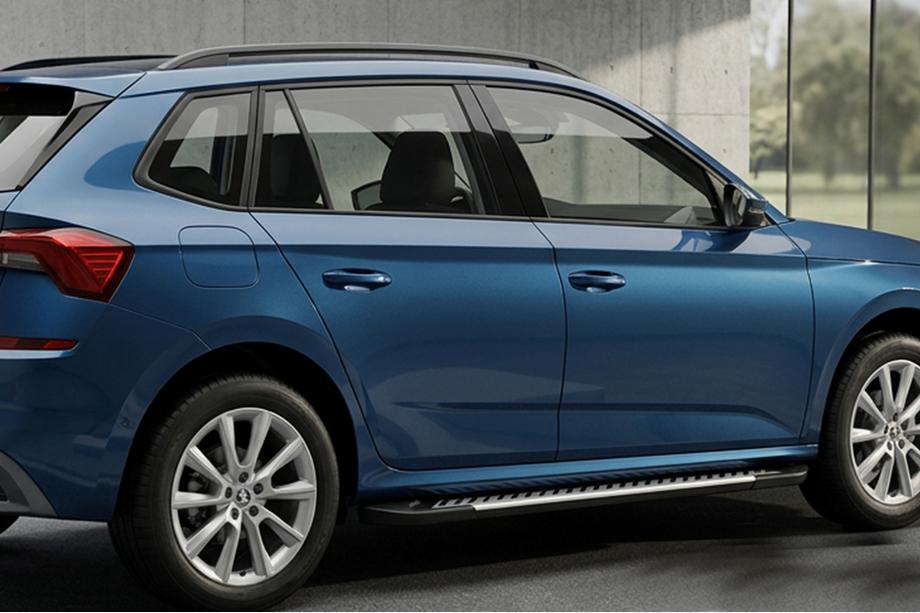 Skoda Kamiq 2019– Boční nášlapy Line (2 ks, hliník) Image