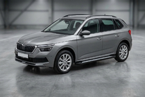 Skoda Kamiq 2019– Boční nášlapy Vision New Black (2 ks, hliník) fotografie 1