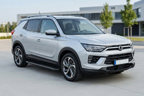 SsangYong Korando 2019– Boční nášlapy Bosphore Black (2 ks, hliník) fotografie 1