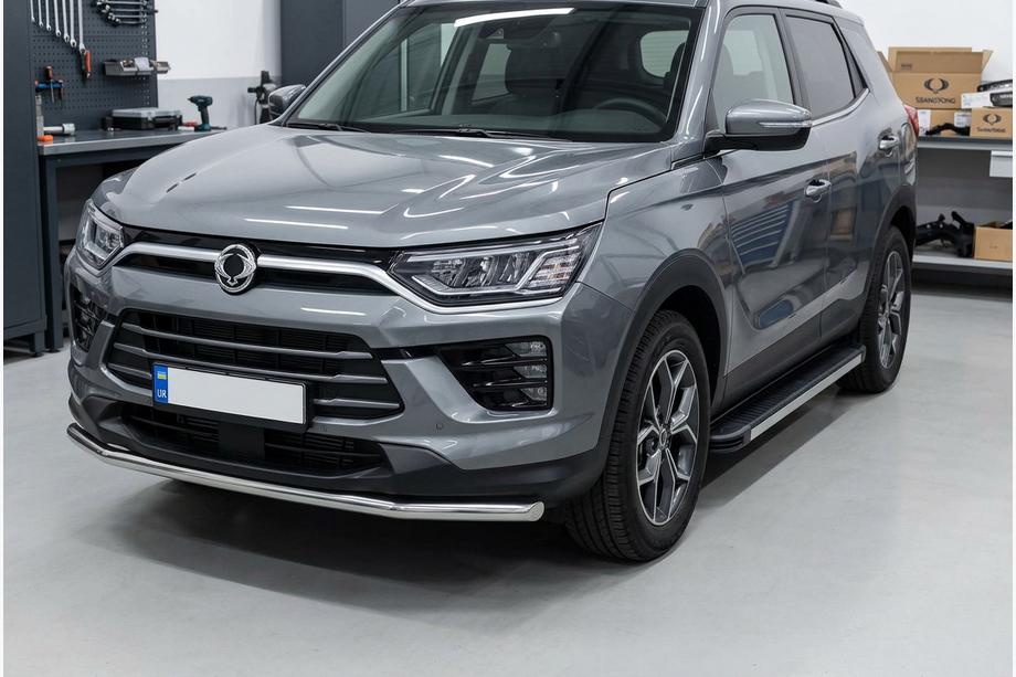 SsangYong Korando 2019– Boční nášlapy Maya V1 (2 ks, hliník) Image