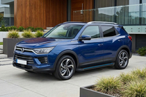 SsangYong Korando 2019– Boční nášlapy Maya Blue (2 ks, hliník) fotografie 1