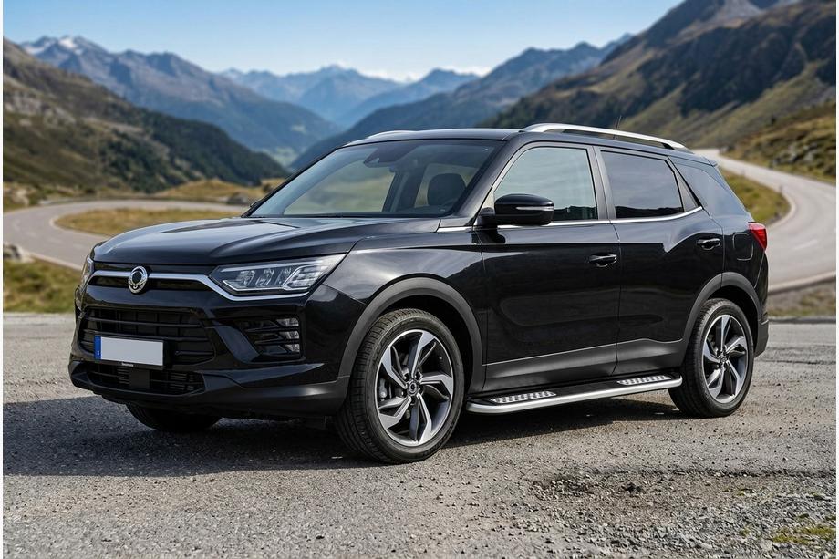SsangYong Korando 2019– Boční nášlapy Tayga V2 (2 ks, hliník) Image